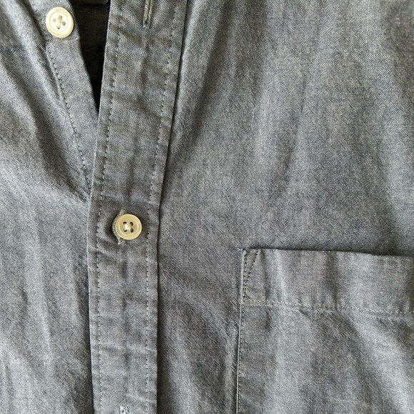 Merona Denim Button Up - Picture 3 of 3